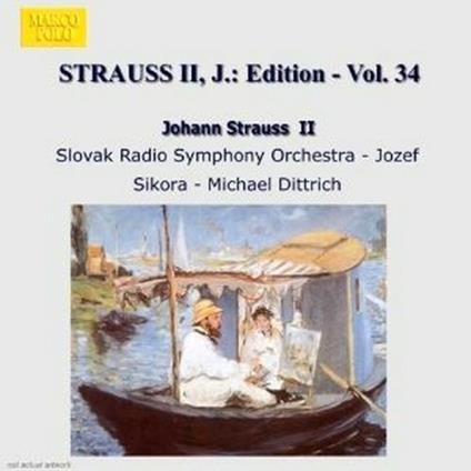 Johann Strauss Edition vol.34 - CD Audio di Johann Strauss