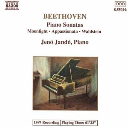 Sonate per pianoforte n.14, n.21, n.23 - CD Audio di Ludwig van Beethoven,Jeno Jandó