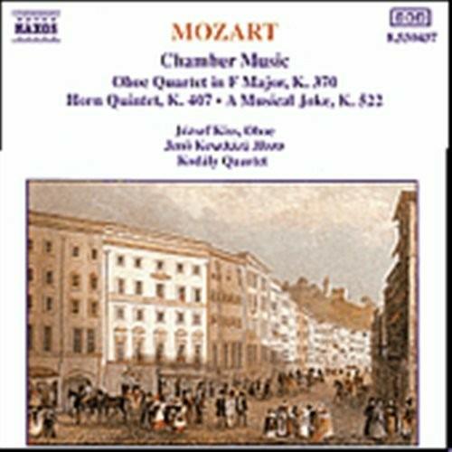 Quartetto per oboe e archi K370 - Quartetto per corno e archi K407 - CD Audio di Wolfgang Amadeus Mozart