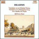 Variazioni su un tema originale op.21 - Variazioni su una canzone ungherese - Cinque studi per pianoforte - CD Audio di Johannes Brahms,Idil Biret