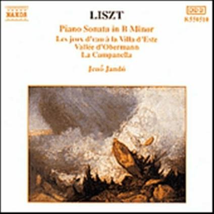 Sonata in Si minore - Jeux d'eaux - La campanella - CD Audio di Franz Liszt,Jeno Jandó