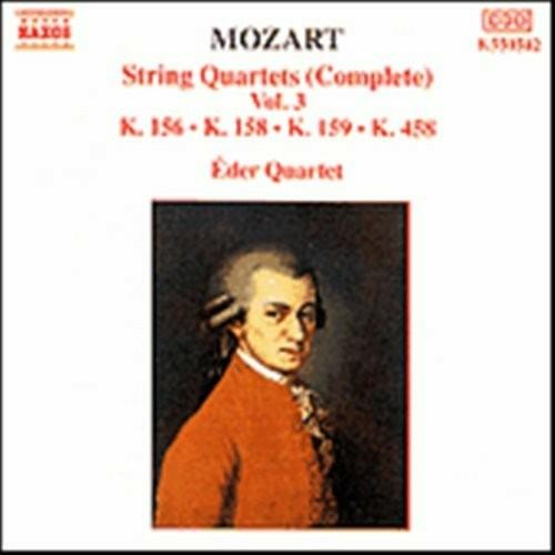 Quartetti per archi n.3, n.5, n.6, n.17 - CD Audio di Wolfgang Amadeus Mozart,Eder Quartet