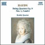 Quartetti op.9 n.1, n.3, n.4 - CD Audio di Franz Joseph Haydn