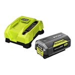 Ryobi Kit Batteria 36V 4.0Ah & Caricabatterie Rapido