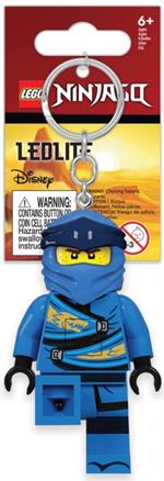 Portachiavi Ninjago JAY con torcia - Lego LGL-KE148H