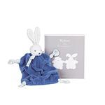 KALOO Plume-Doudou coniglio blu-20cm, Colore Blu, K969979