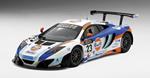 Mclaren 12C Gt3 #23 Gulf United Autosport 2Nd Place Macau Gp 2013 1:18 Model Riptsm151836R