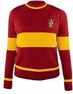 Harry Potter Quidditch Grifondoro Maglione Unisex Tg. L