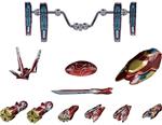 Marvel Infinity Saga Iron Man Mark 50 Dlx Accessor