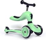 Scoot & Ride Unisex – Baby Highway Kick 1-Scoot & Ride 2 in 1 Kickboard con seduta (Kiwi) 1, 57,5 x 17,5 x 26,5 cm