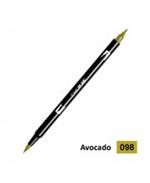 Tombow Confezione Pz 6 Pennarello Dual Brush 098-Avocado