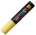 Marcatore Uni Posca a tempera Uni-Ball giallo a scalpello 15 mm M PC17K G