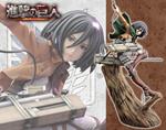 Attack On Titan Artfx J Statue 1/8 Mikasa Ackerman Renewal Package Ver. 35 Cm