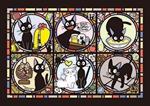 Kiki''s Delivery Service Art Cristallo Jigsaw Puzzle Jiji''s Street Benelic