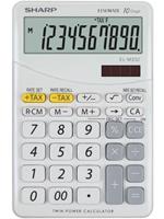 Sharp EL-M332 calcolatrice Scrivania Calcolatrice finanziaria Bianco