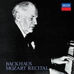 Backhaus Mozart Recital(Mono) (Shm-Cd-Reissued.U