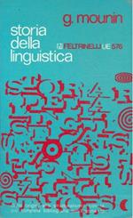 Storia della linguistica dalle origini al XX secolo