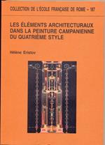 elements architecturaux dans la peinture campanienne du quatrieme style