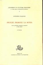 Proust, Primoli, la moda. Otto lettere inedite di Proust e tre saggi