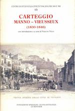 Carteggio Manno-Vieusseux 1830-1846