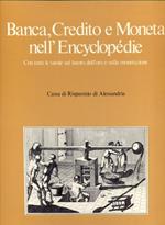 Banca, credito e moneta nell'encyclopedie