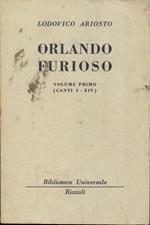 Orlando furioso volume primo