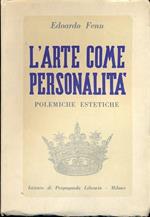 L' arte come personalità