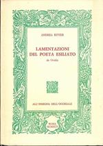 Lamentazioni del poeta esiliato da Ovidio