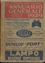 Annuario generale 1929