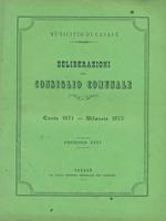 Città di Casale Monferrato Deliberazione del consiglio comunale fascicolo XXXV 1871-1873