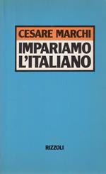 Imparianmo l'italiano