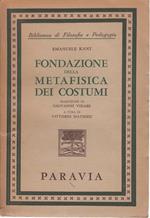 Fondazione della metafisica dei costumi