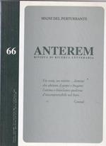 Anterem n. 66. Rivista sdi ricerca letteraria