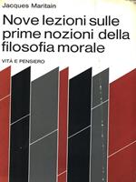 Nove lezioni sulle prime nozioni della filosofia morale