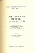 Costituzioni decreti dichiarazioni