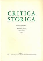 Critica storica n. 2/1988