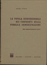 La tutela giurisdizionale nei confronti della Pubblica Amministrazione