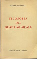 Filosofia del gusto musicale