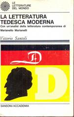 La letteratura tedesca moderna