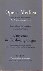 L' urgenza in cardioangiologia