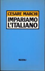 Impariamo l'italiano