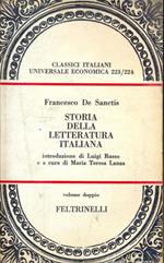 Storia della letteratura italiana. Volume doppio