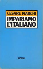 Impariamo l'italiano