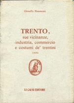 Trento, sue vicinanze, industria, commercio e costumi de' trentini