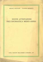 Nuove attestazioni dell'onomastica medio assira