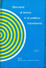 Elementi di teoria e politica monetaria