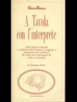 A tavola con l'interprete