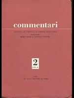 Commentari. Rivista di critica e storia dell'arte 2 anno XI