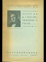 Liriche tragedie e prose