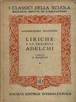 Liriche e la tragedia di Adelchi